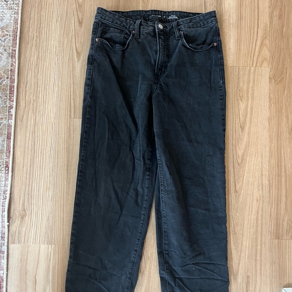 Old navy high rise OG Loose black jeans - Picture 1 of 5